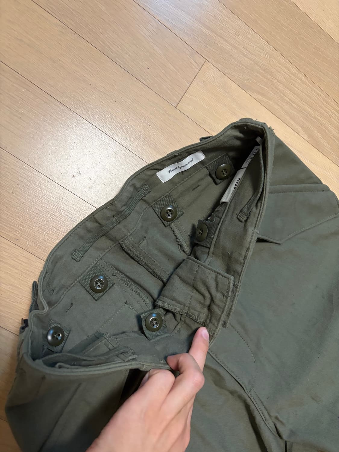 Wtaps 22fw m65 pants 더블탭스 m65 밀 트라우저  상품이미지3
