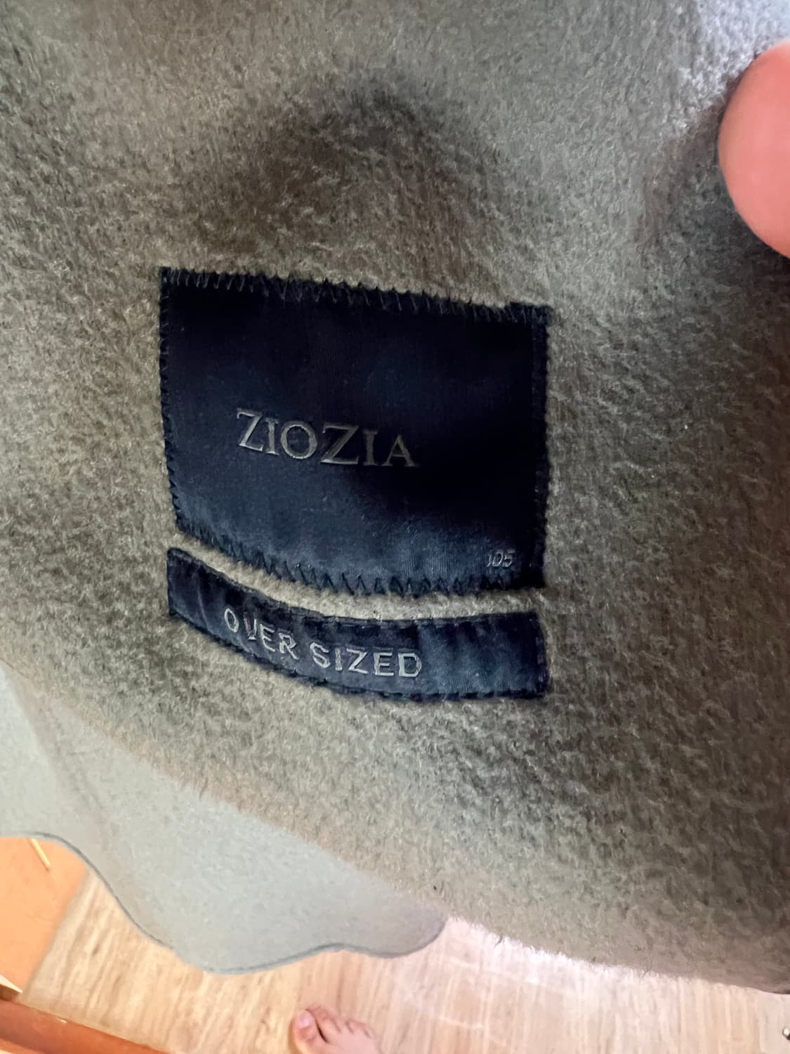 지오지아 핸드메이드 로브코트 105 상품이미지5