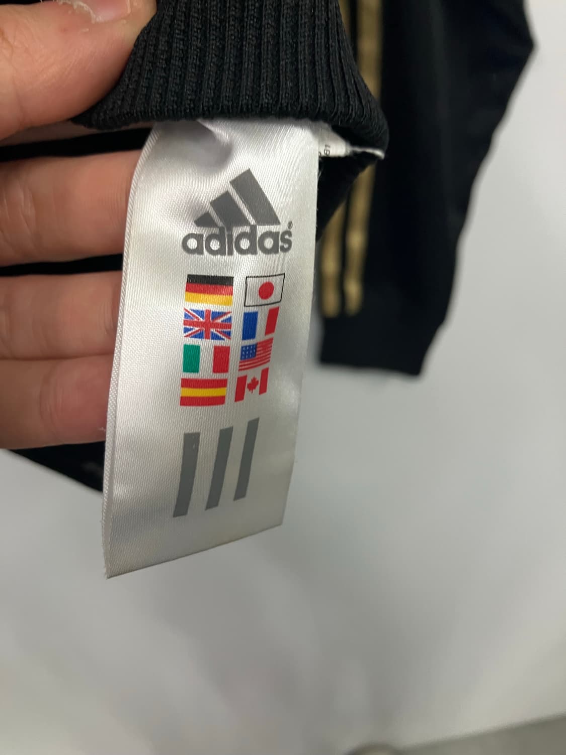 아디다스 큐빅로고 져지 상품이미지3