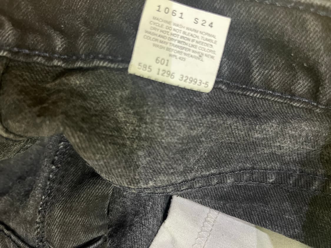 리바이스 오랜지탭 made in usa 90s 550 흑청 상품이미지7