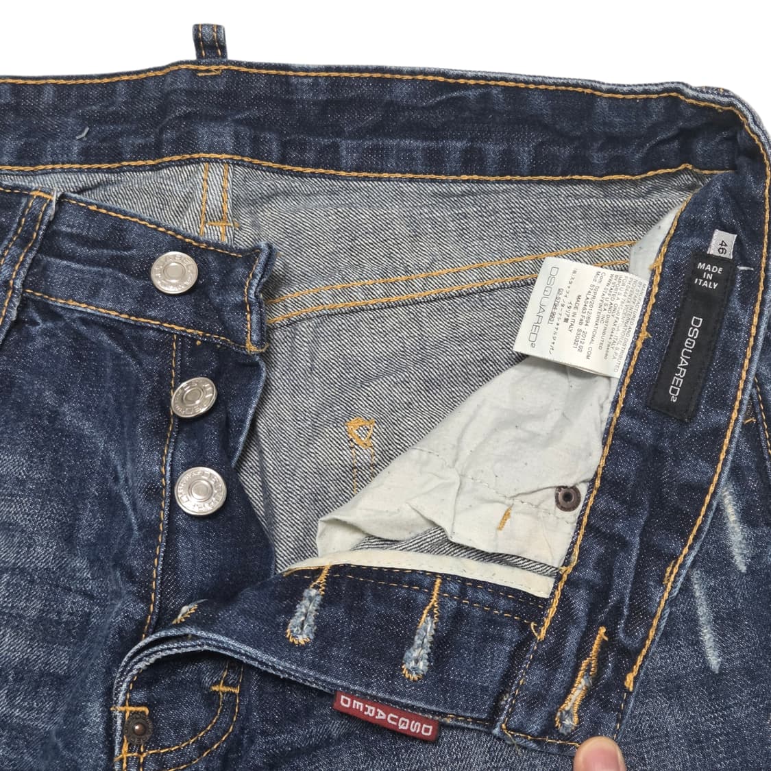 디스퀘어드2 데님 청바지 데미지 워싱 상품이미지6