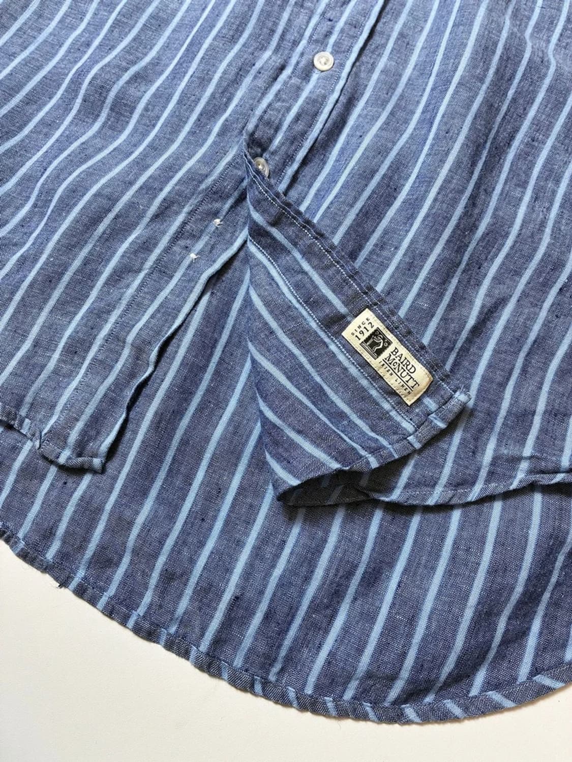 브룩스브라더스 100% 린넨 스트라이프 셔츠 PN8464 상품이미지5