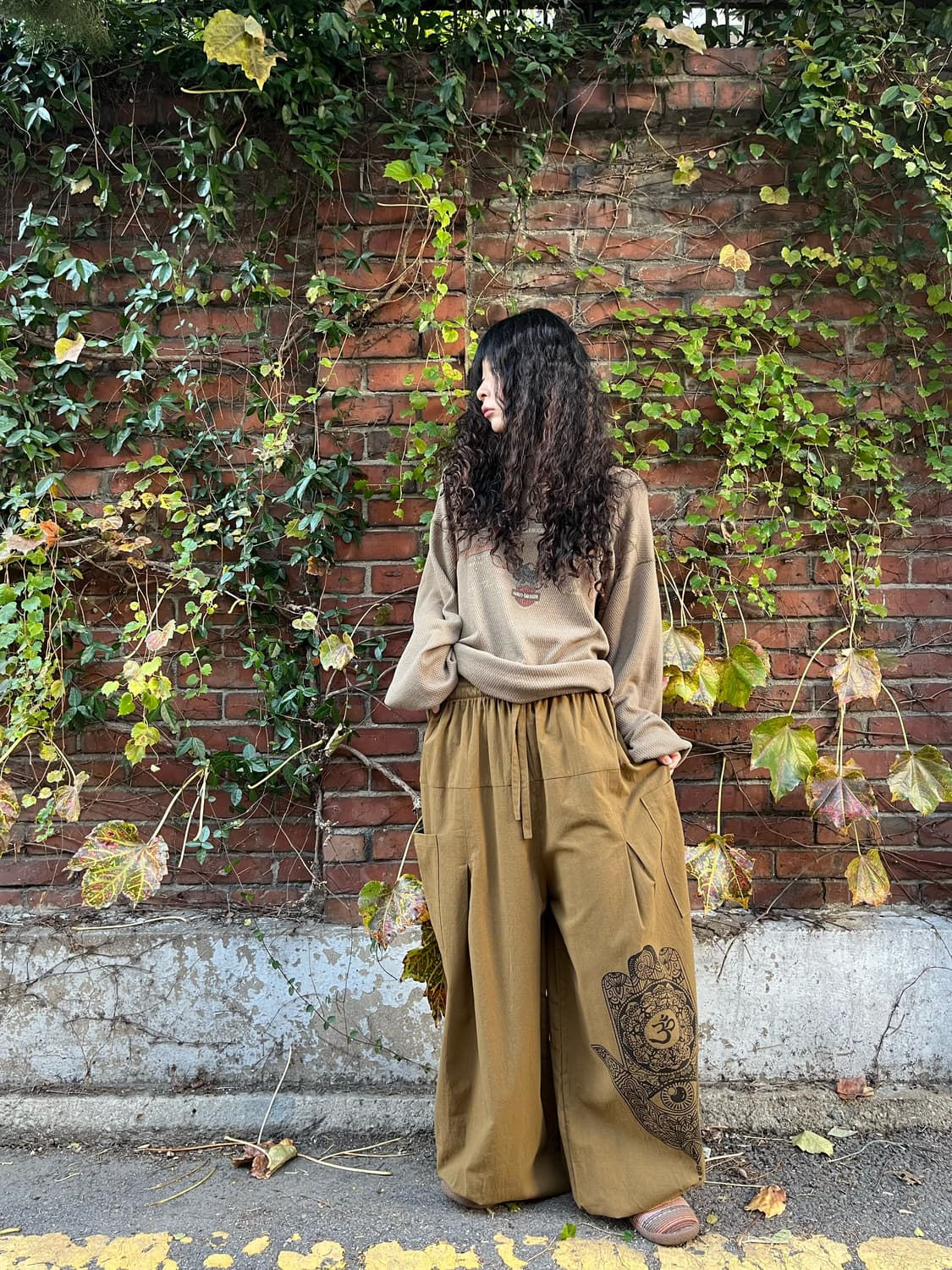 히피문양 벌룬 팬츠 상품이미지1