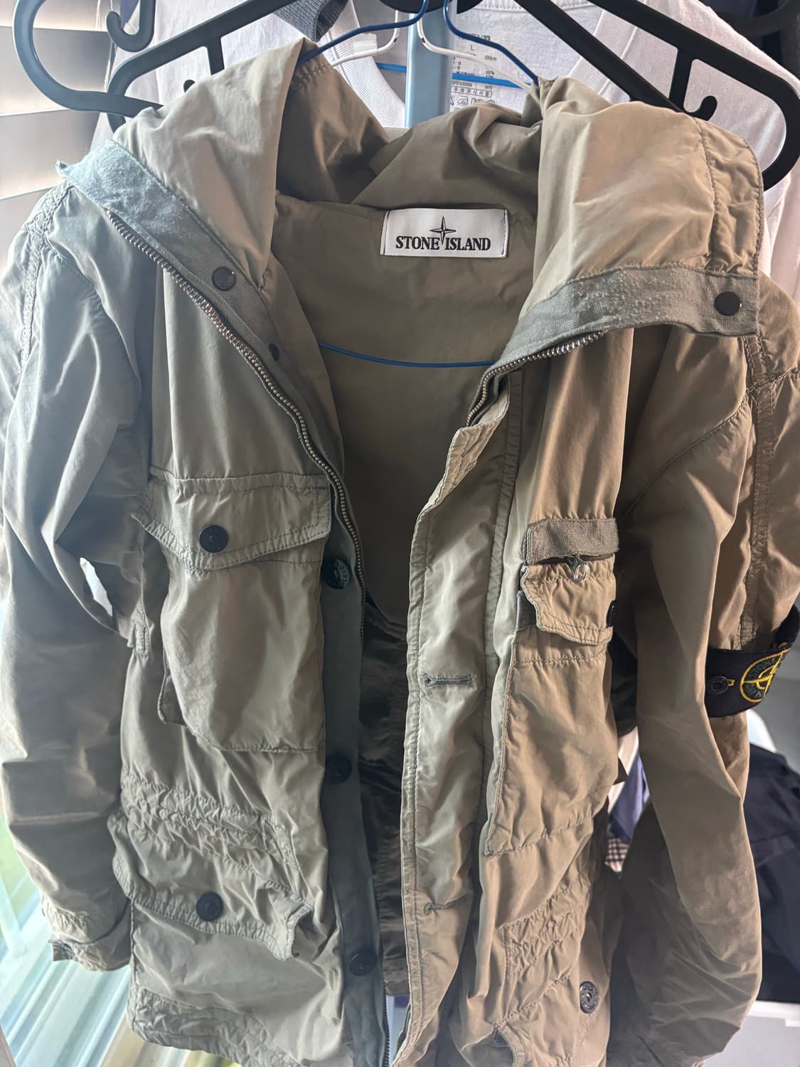 스톤아일랜드 다비드 라이트 tc자켓 90(실사이즈 95-100) 상품이미지8