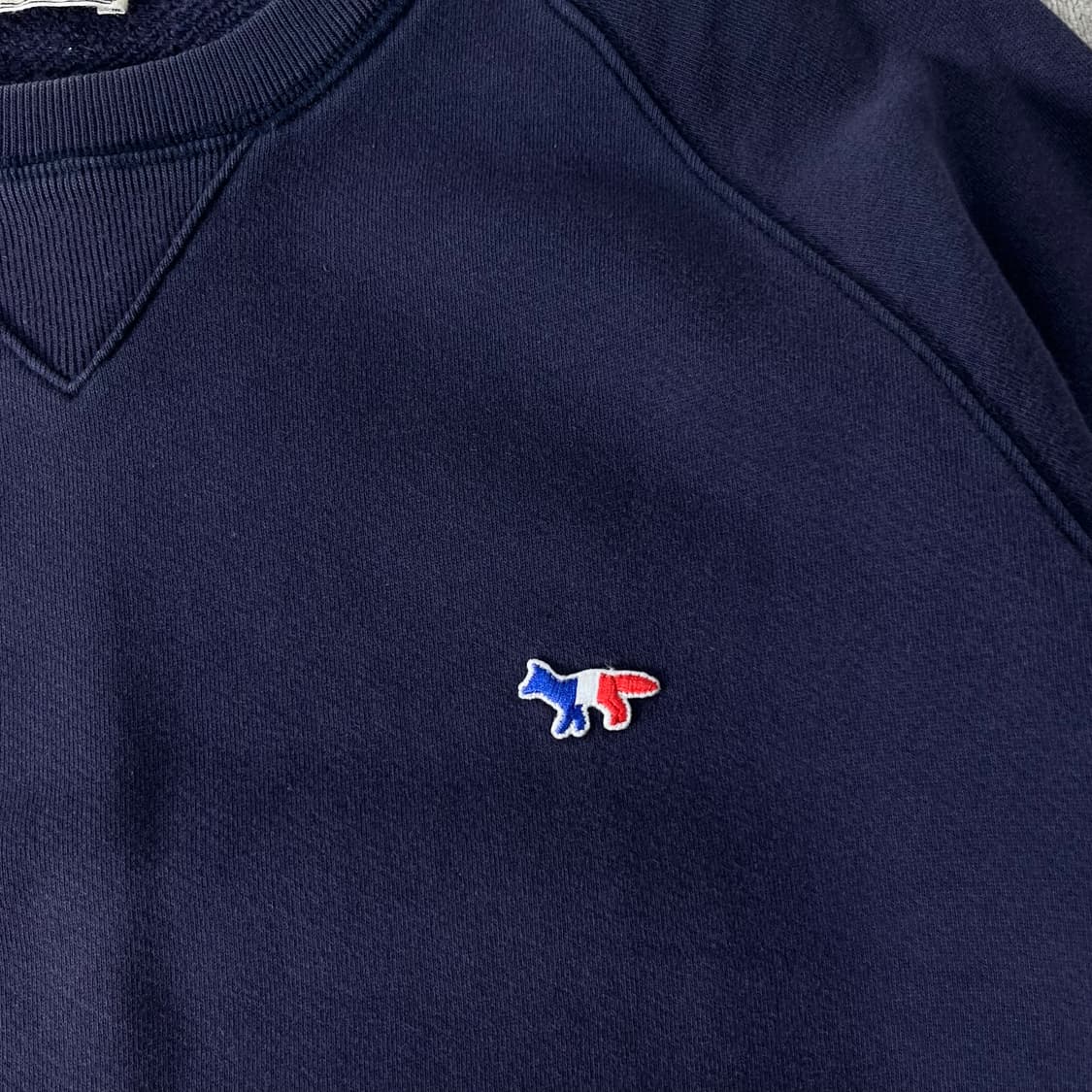 100 메종키츠네 폭스패치 네이비 맨투맨 상품이미지3