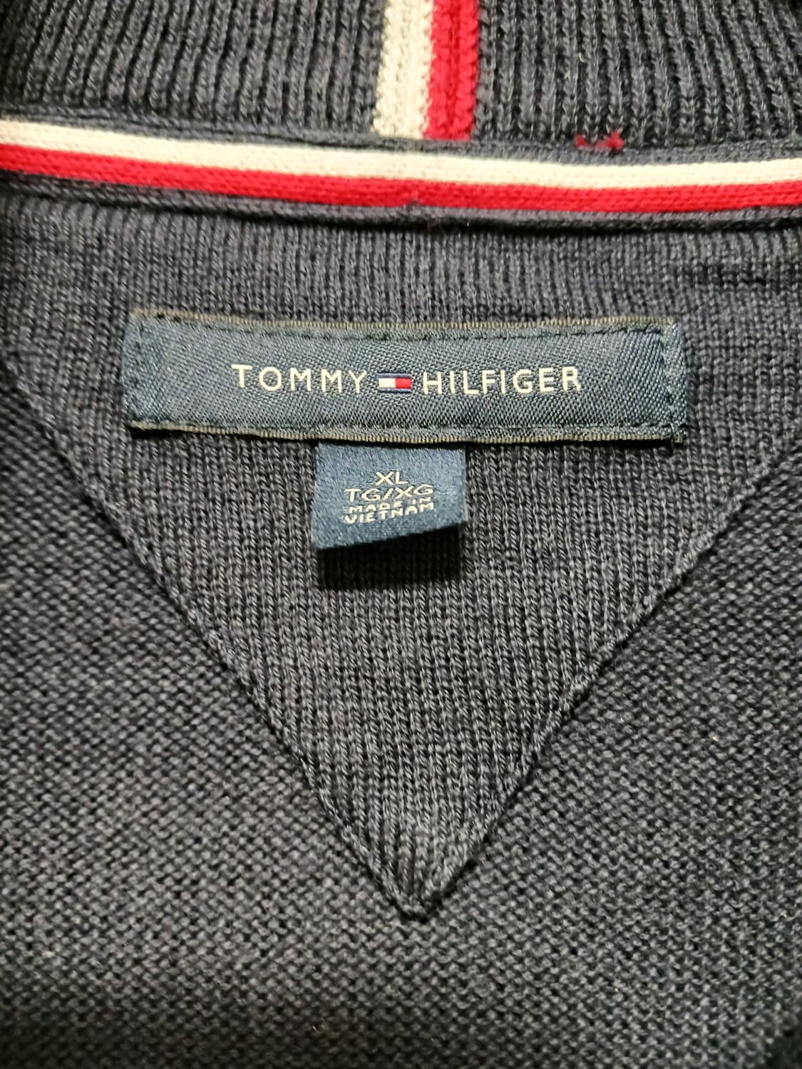 타미힐피거 집업니트 상품이미지2