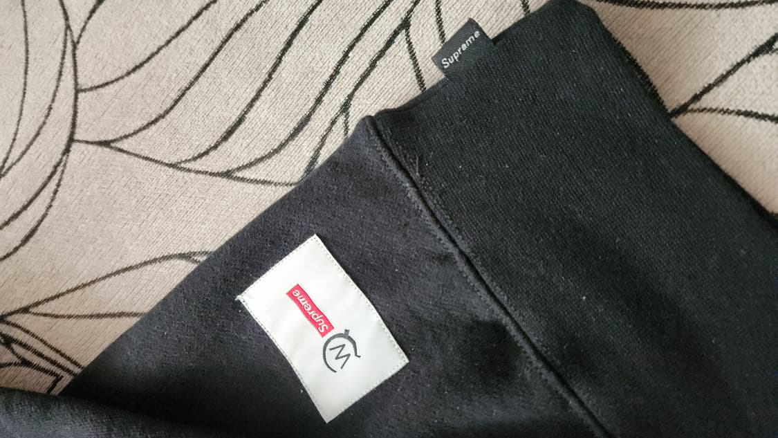 슈프림과 WTAPS 콜라보 맨투맨 블랙 L 상품이미지3
