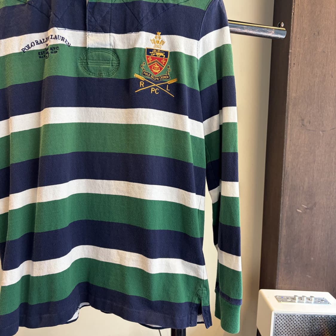 16096 - 폴로 랄프로렌 스트라이프 빅로고 럭비티 상품이미지4