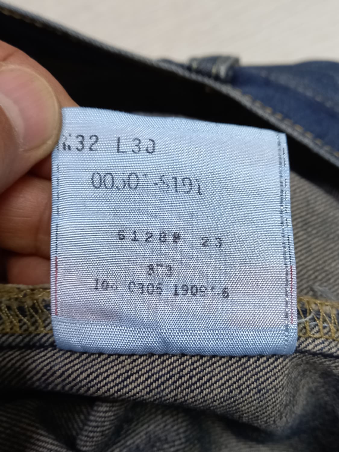 32 06's 리바이스501 Mexico 워싱 일자진 32-387 상품이미지9