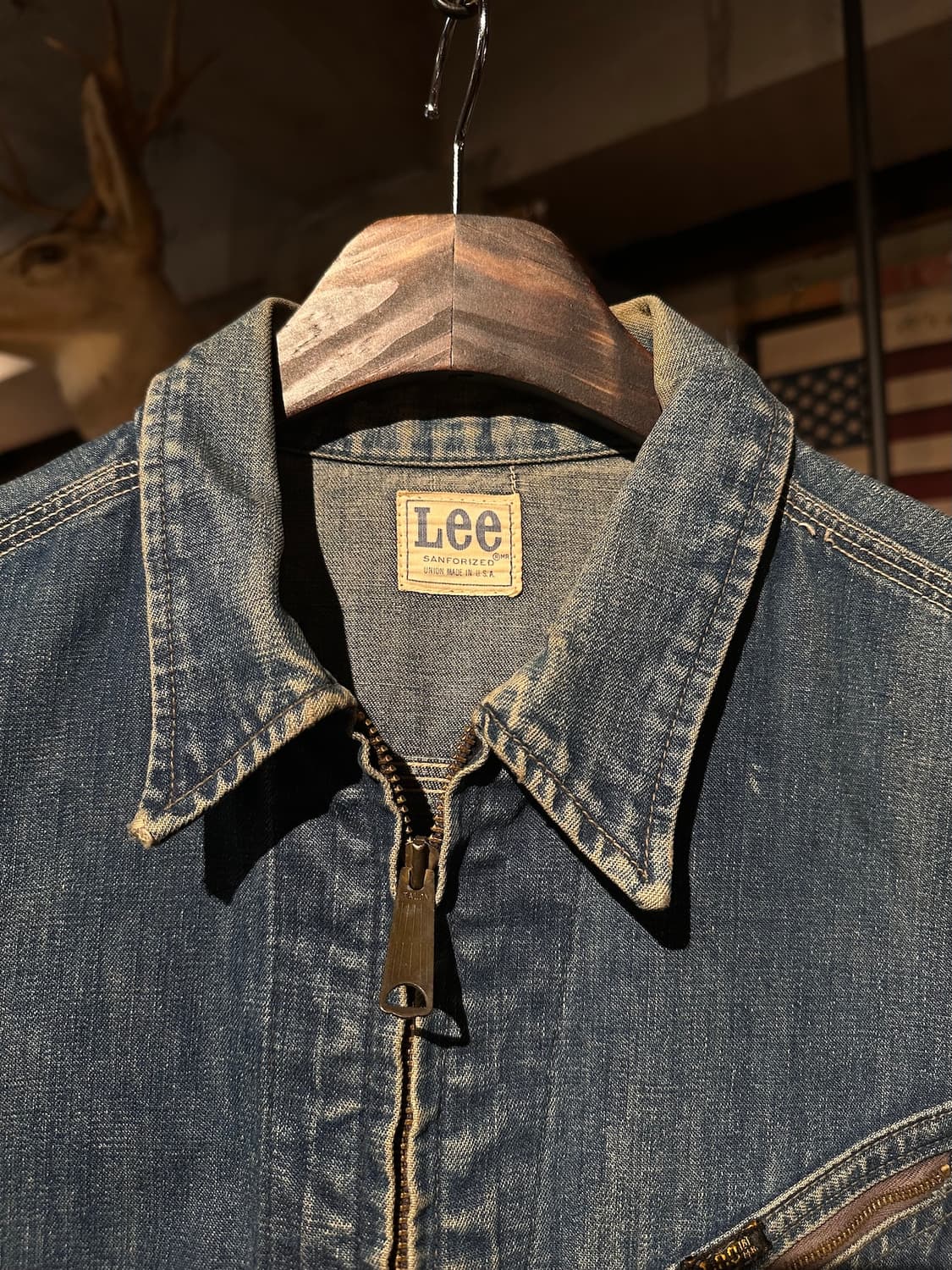 70s USA LEE 91-B Denim Work Jacket 상품이미지4