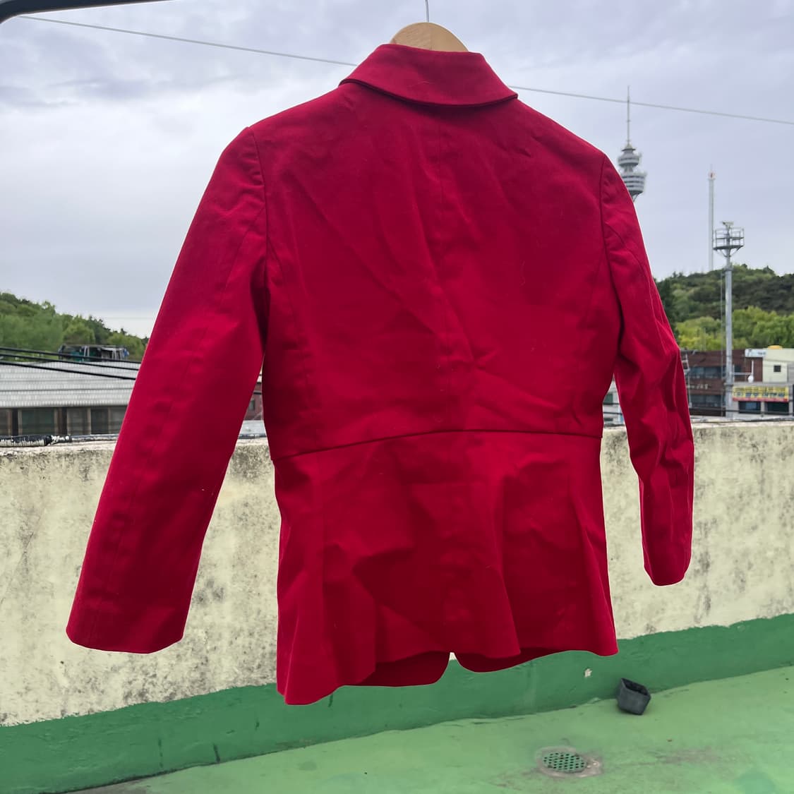 ASPESI BLU Red structured Jacket 상품이미지3