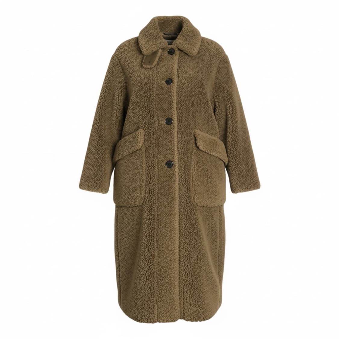 Kuhoplus 구호플러스 테디베어 뽀글이 롱 코트  상품이미지1