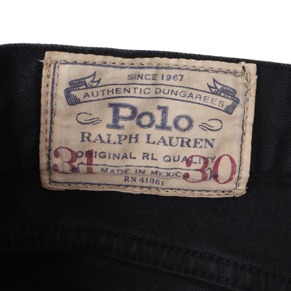 폴로 랄프로렌 블랙 진 데님팬츠 상품이미지8