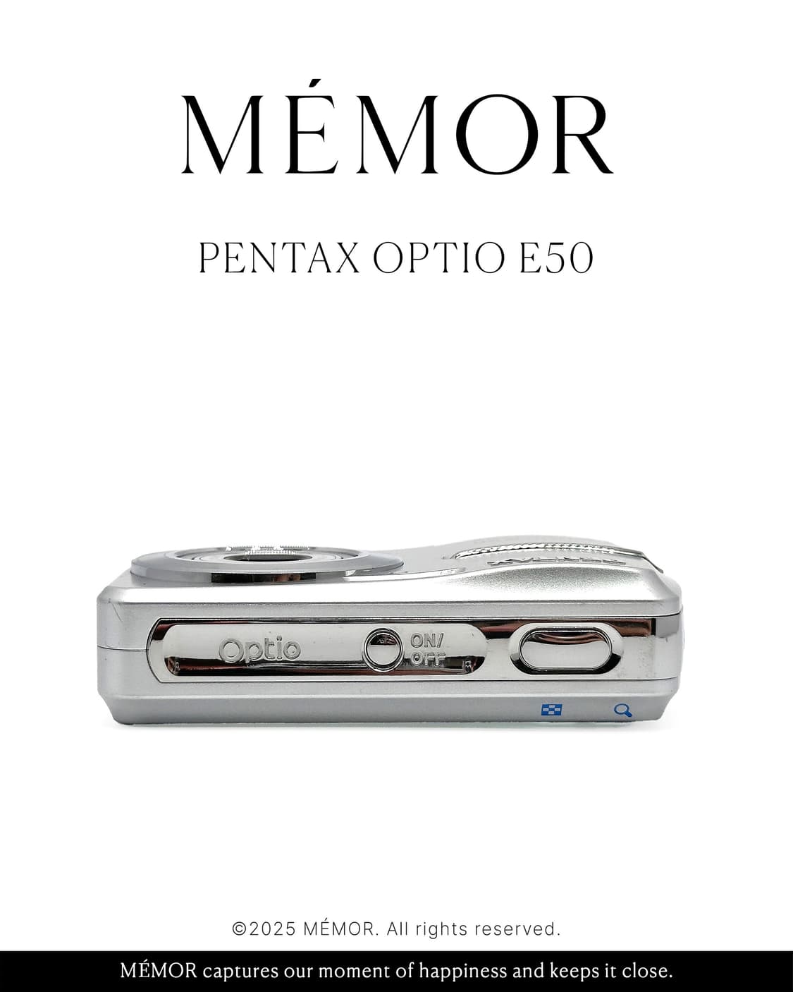 뽀얀느낌🤍PENTAX OPTIO E50 펜탁스 디카 카메라 상품이미지3