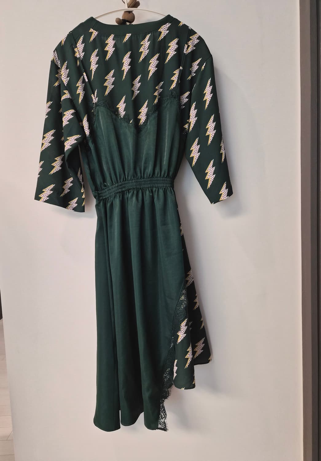 쥬시쥬디 번개프린트레이어드형원피스 상품이미지7