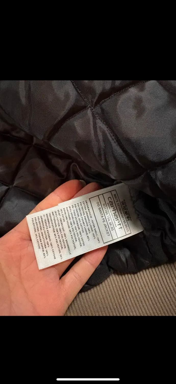 칼하트윕 OG 산타페 바리스타 s 사이즈 상품이미지5