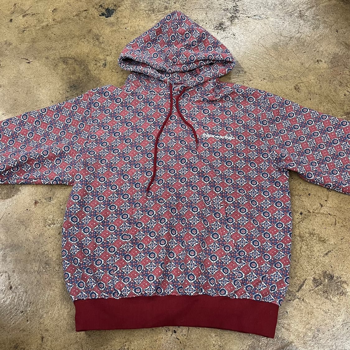 [정품/M] 디스이즈네버댓 패턴 후드티 b10 상품이미지3