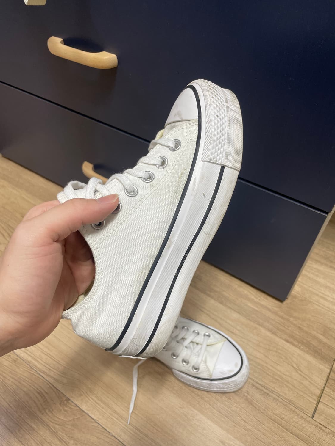 정품 컨버스 척테일러 로우 단화 스니커즈 240 상품이미지3