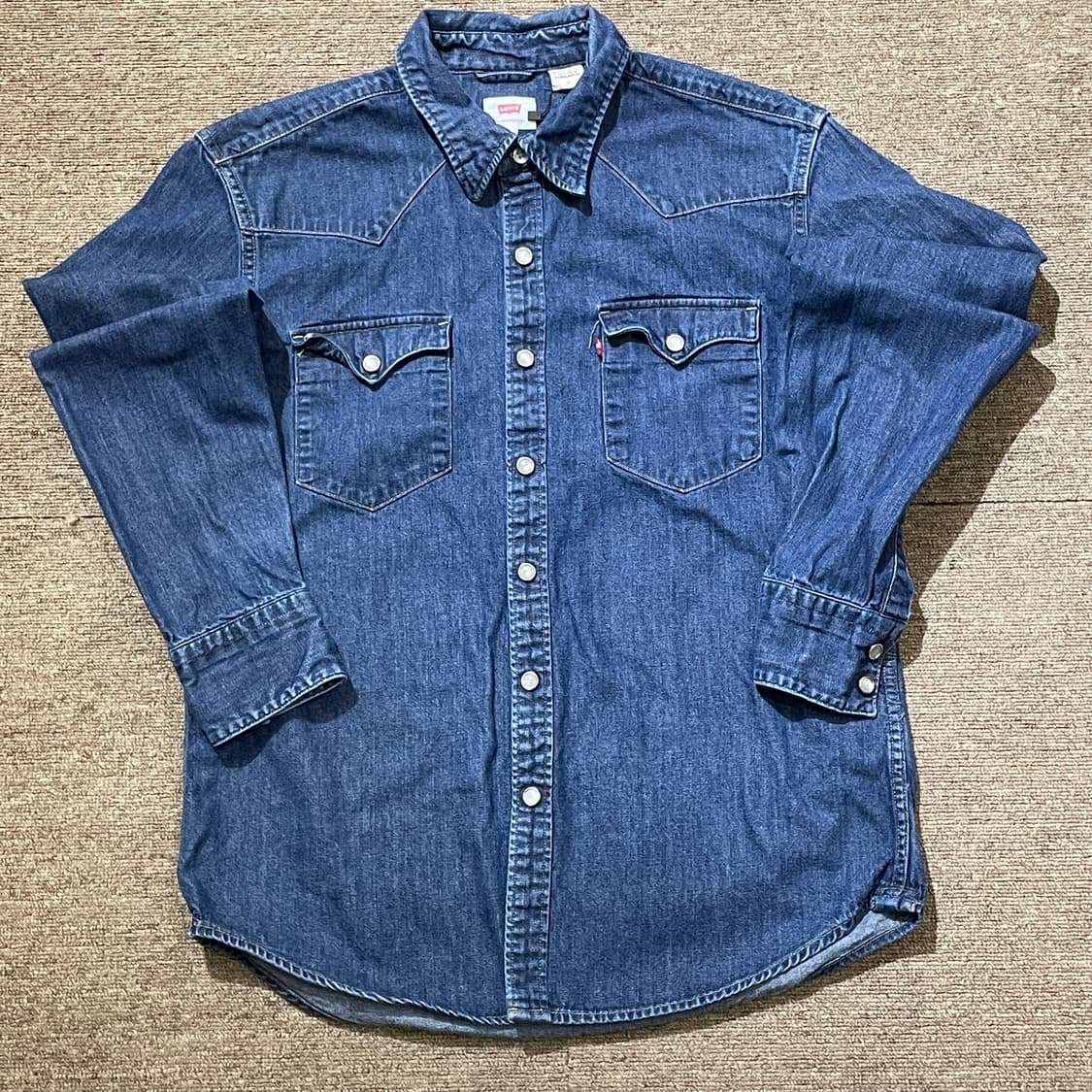 (M) Levi's 리바이스 코튼 데님 셔츠 상품이미지3