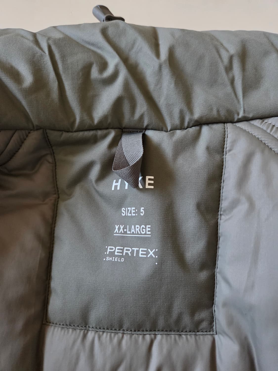 hyke pertex puff jacket 상품이미지5