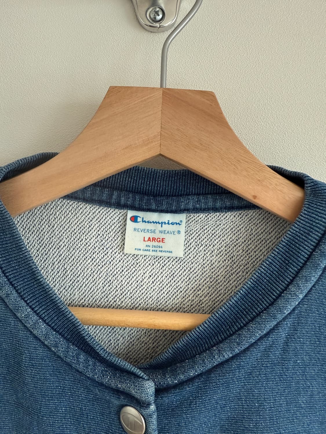 챔피온(Champion) 버튼업 스웻 가디건 상품이미지6