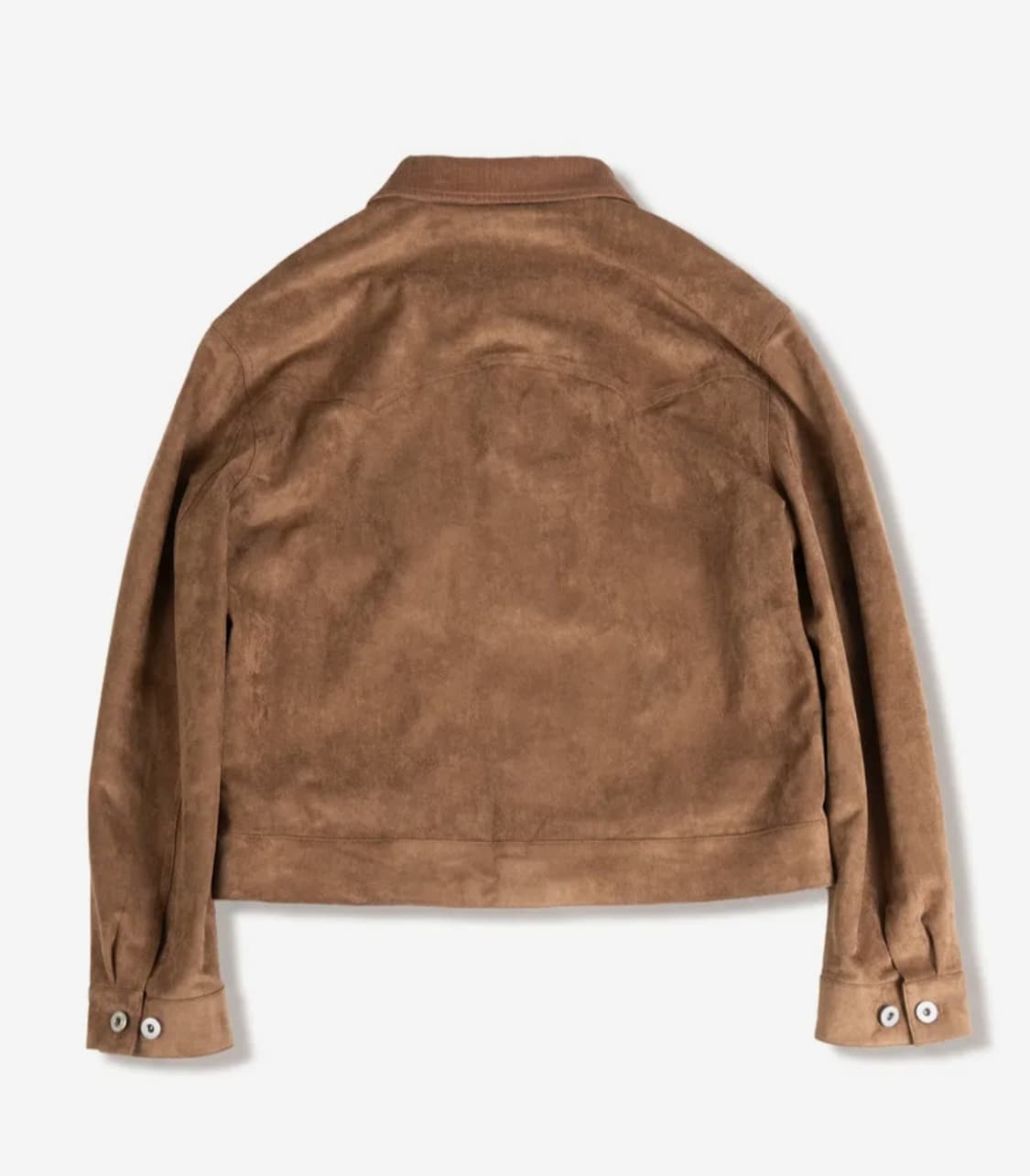 머드솔트 스웨이드 트러커자켓 타입2 카멜 상품이미지3