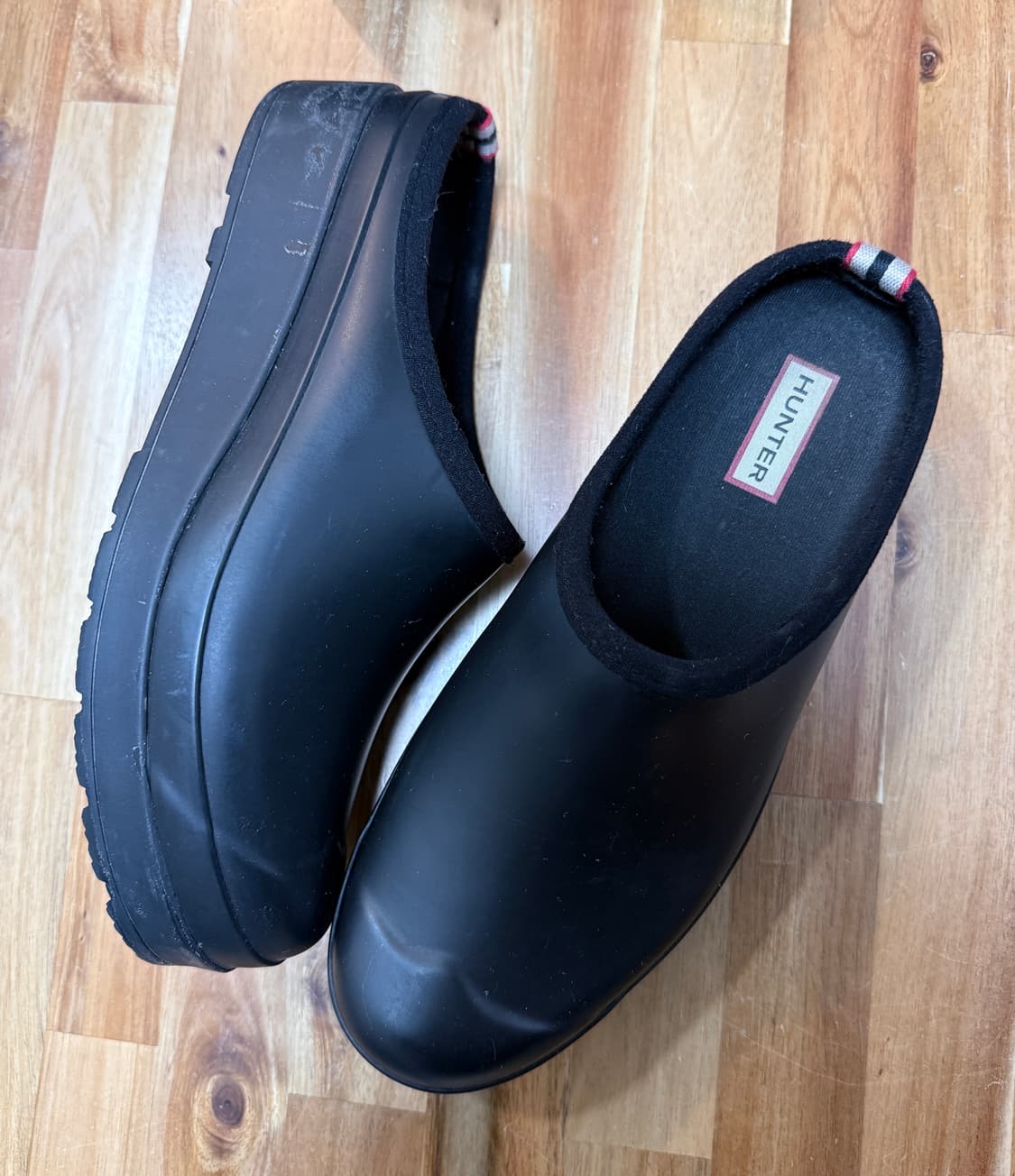 헌터 클로그 블랙 UK8 상품이미지2