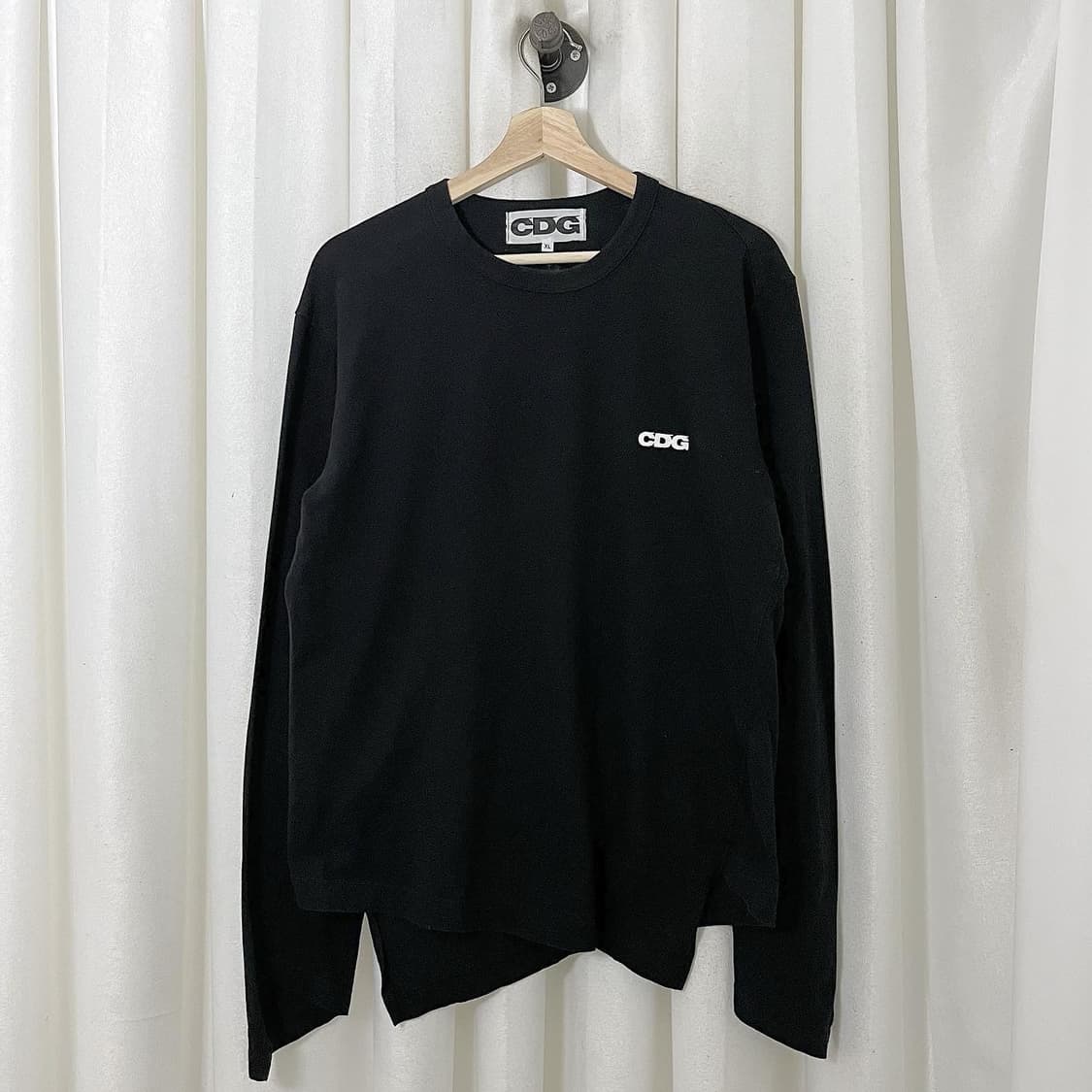 꼼데가르송 블랙 언발 슬리브 상품이미지1