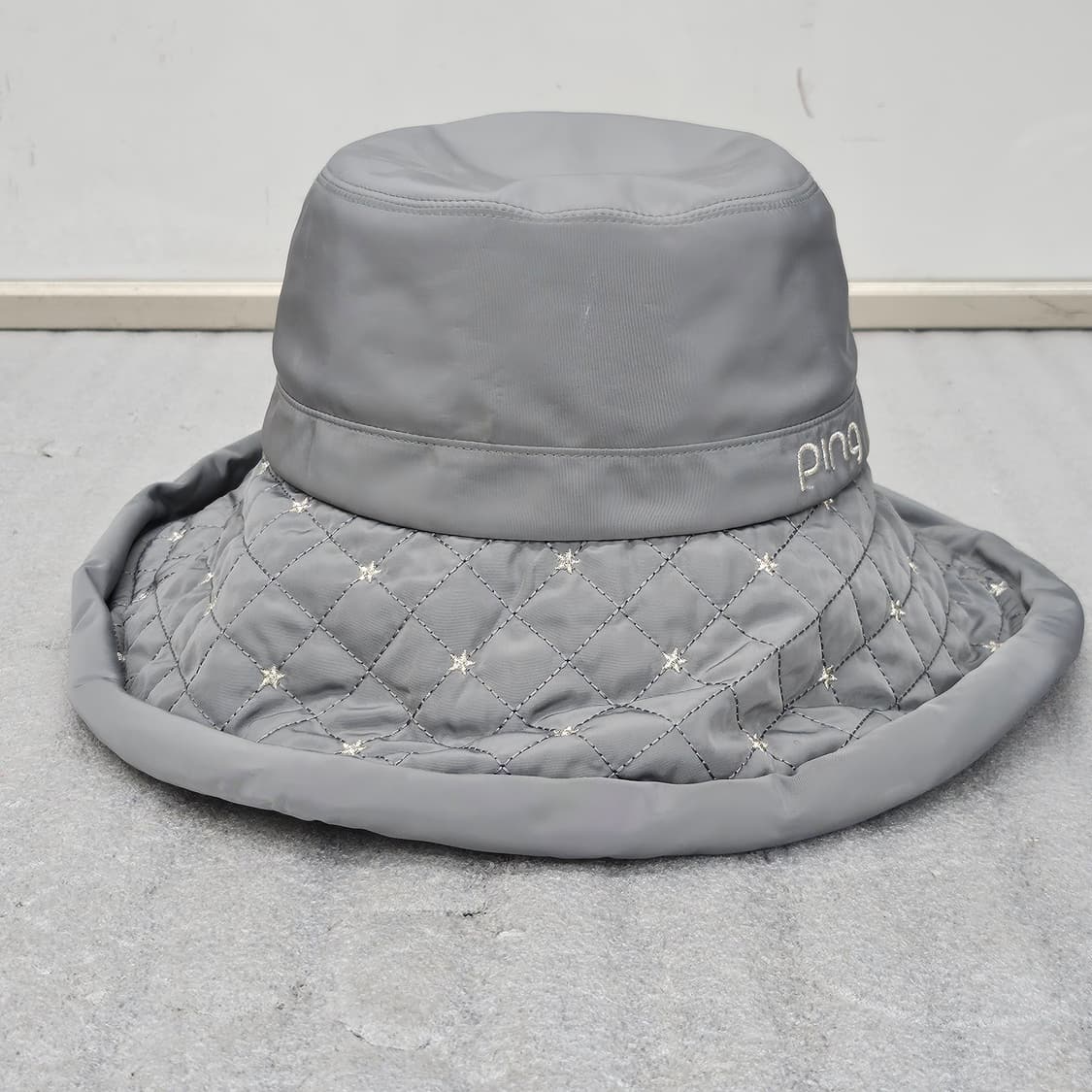핑(ping)정품 골프 여성 벙거지 모자 56cm 그레이 상품이미지2
