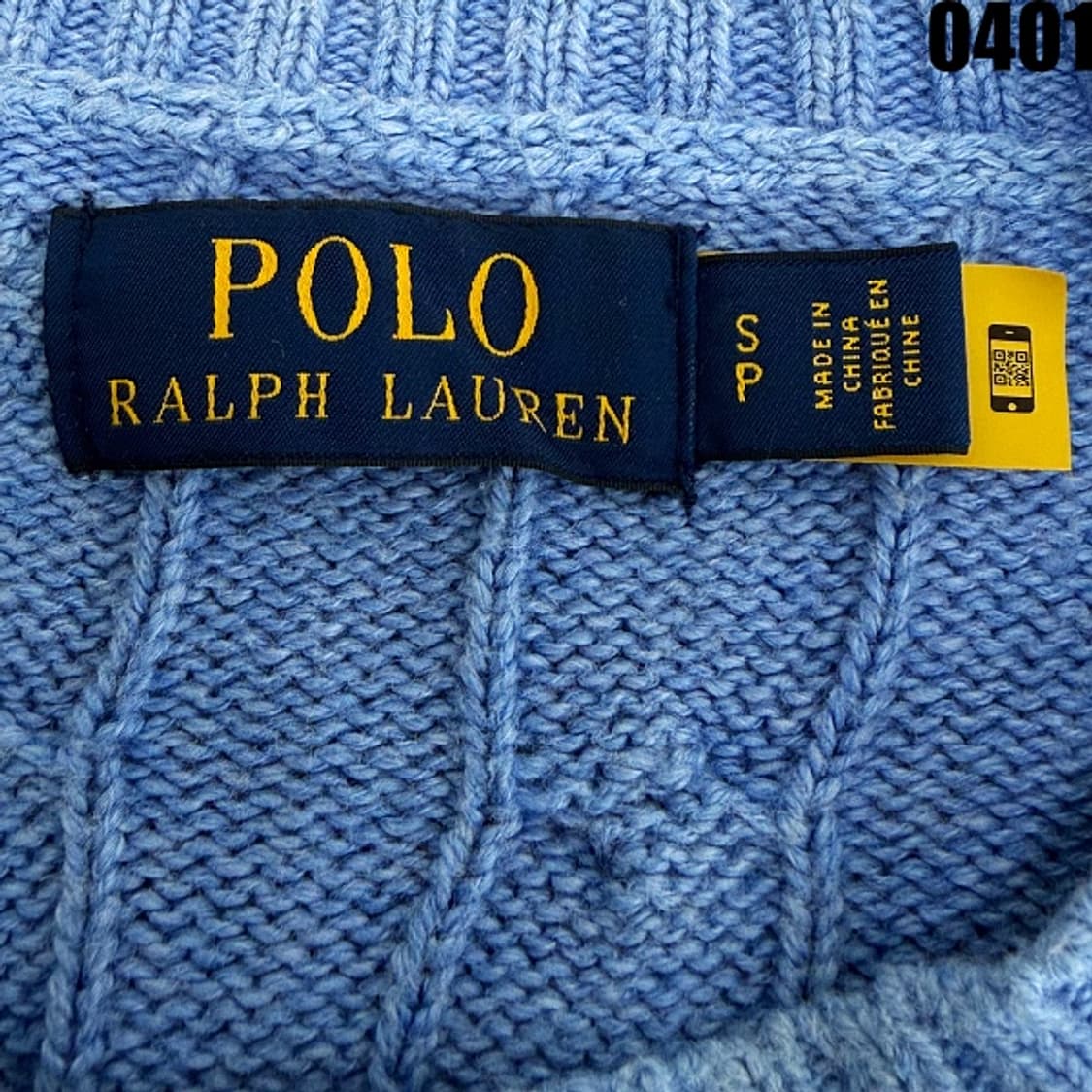 폴로 랄프로렌 케이블 니트 스웨터 170/92A 0401 상품이미지4