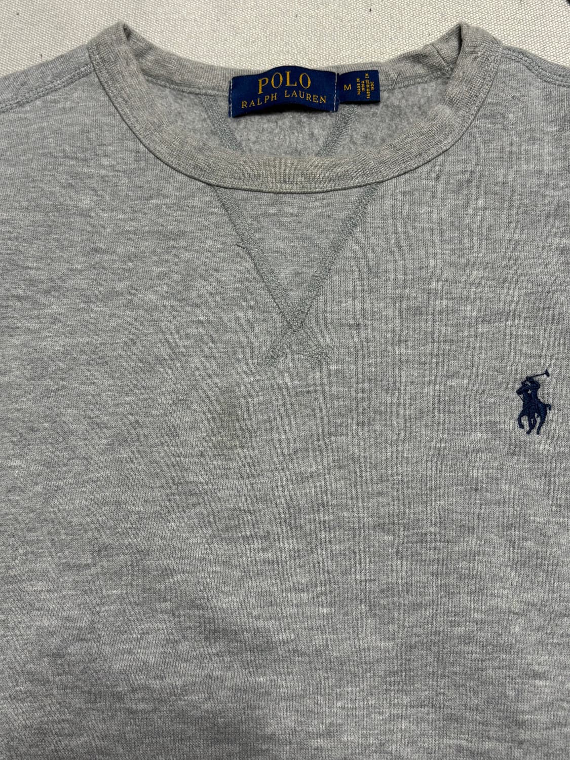 M 폴로랄프로렌 그레이 기모 맨투맨 상품이미지7