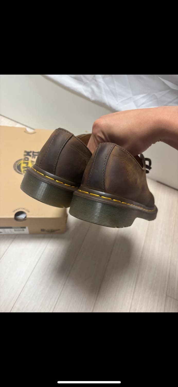 닥터마틴 1461 크레이지홀스 브라운 260 uk7 상품이미지6