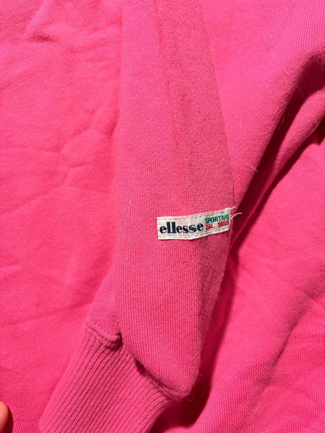 90’s  ellesse pink sweatshirt 상품이미지3