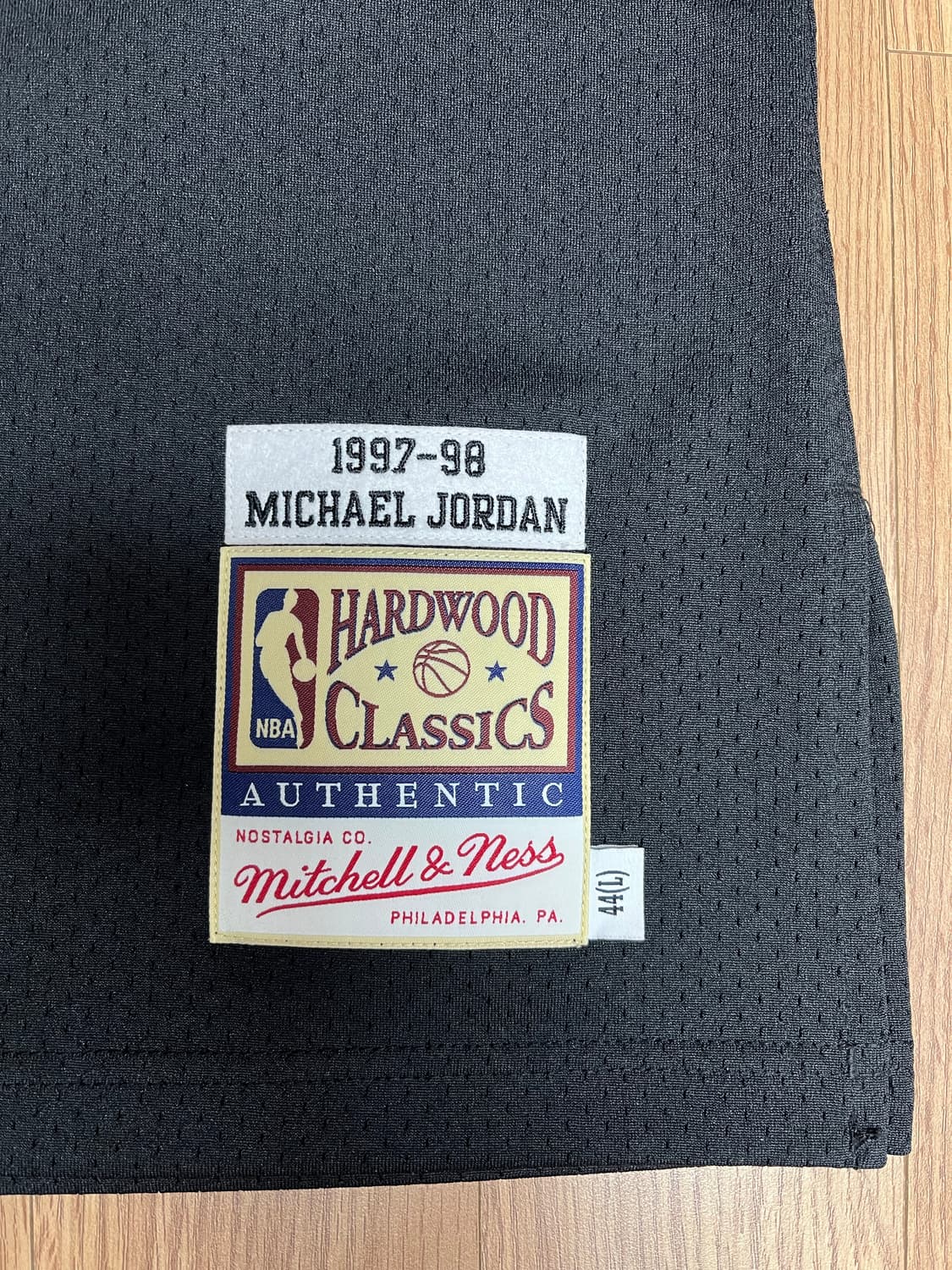 미첼앤네스 97-98 시카고불스 23 마이클 조던 어센틱 져지 L 상품이미지5