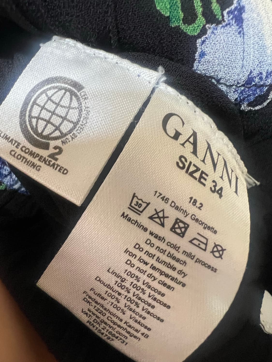 GANNI Floral Print Pants 상품이미지5