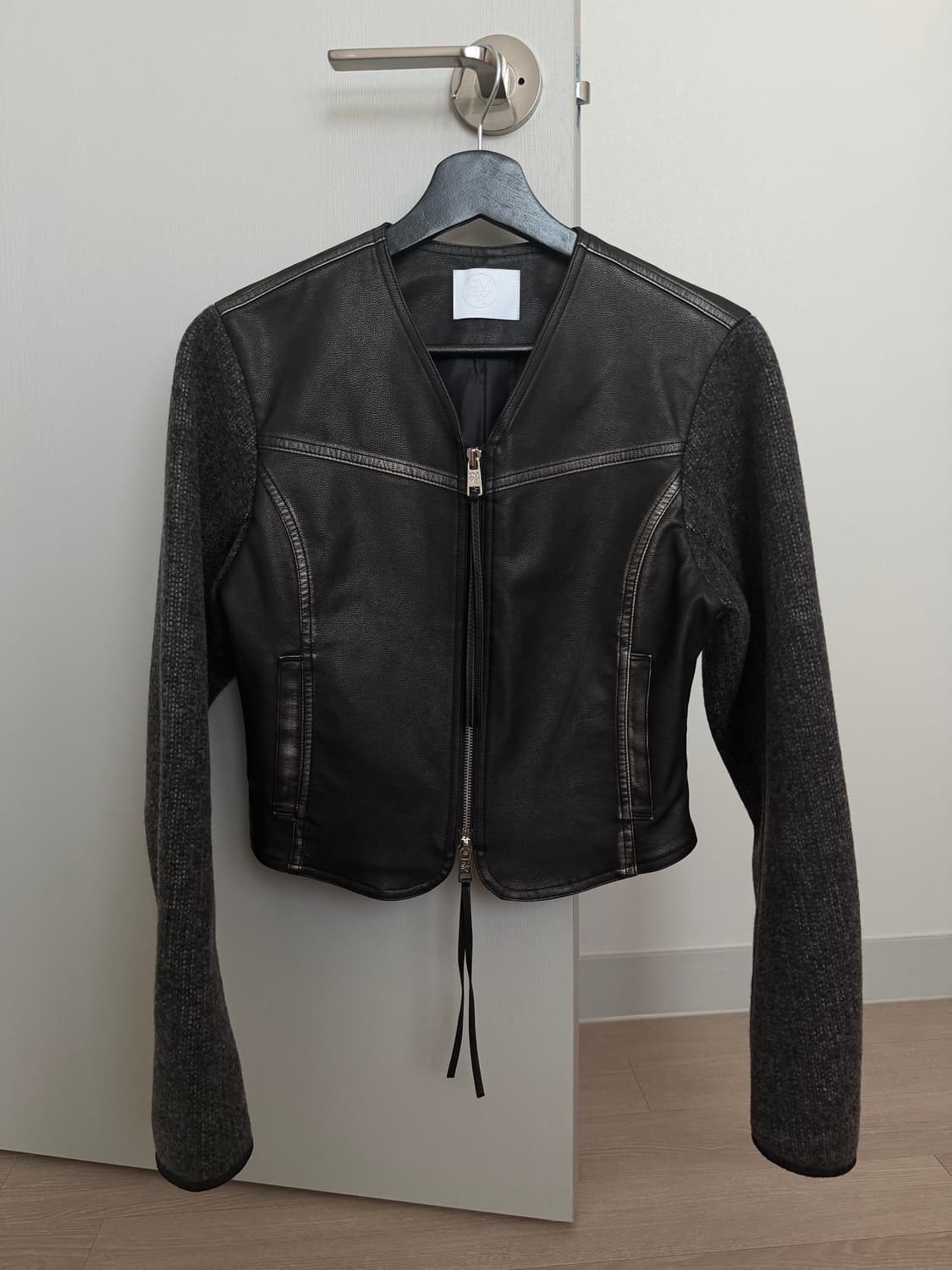 김미더영 태닝 레더 자켓 1 사이즈 상품이미지6