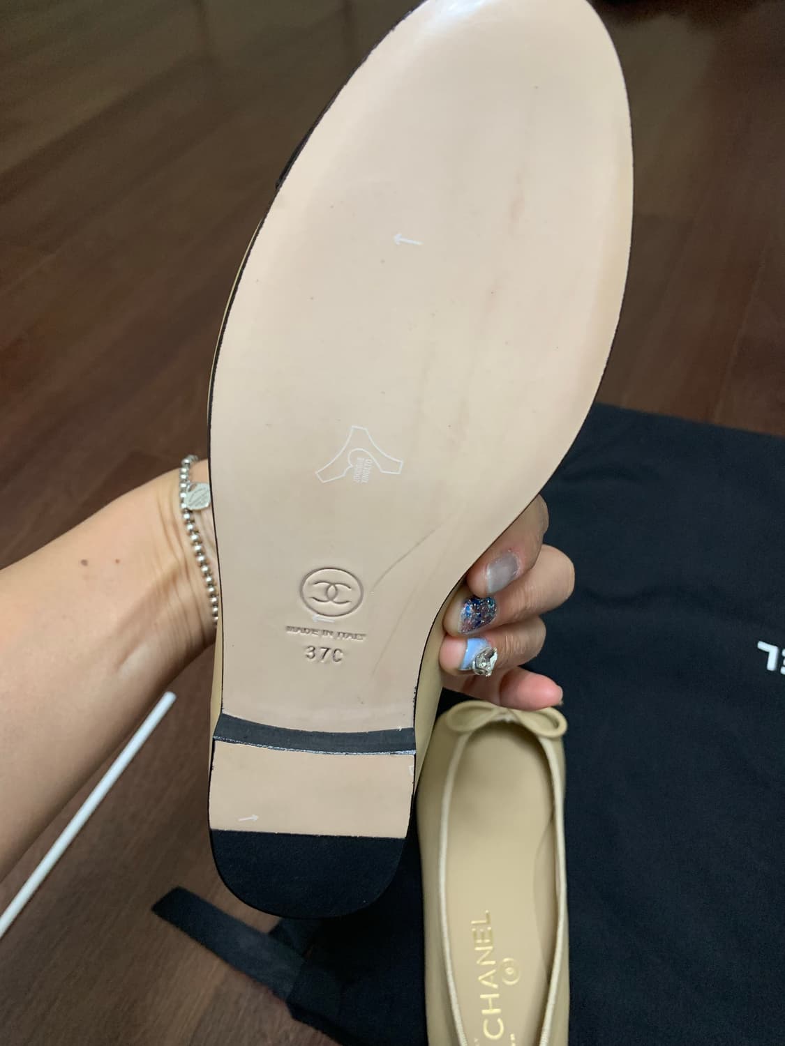 샤넬스타일 플랫슈즈 상품이미지5