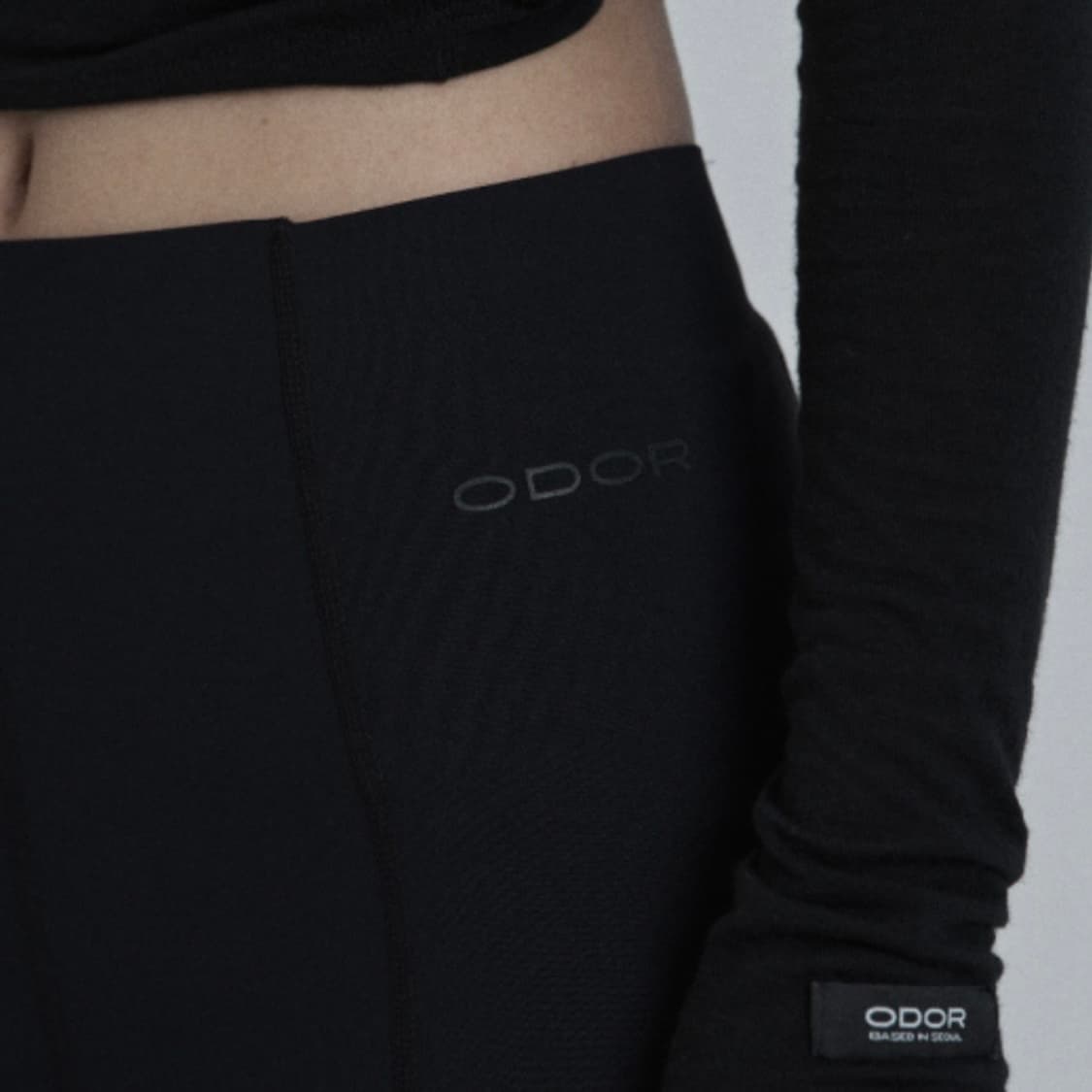 오도어 레깅스 블랙 상품이미지1