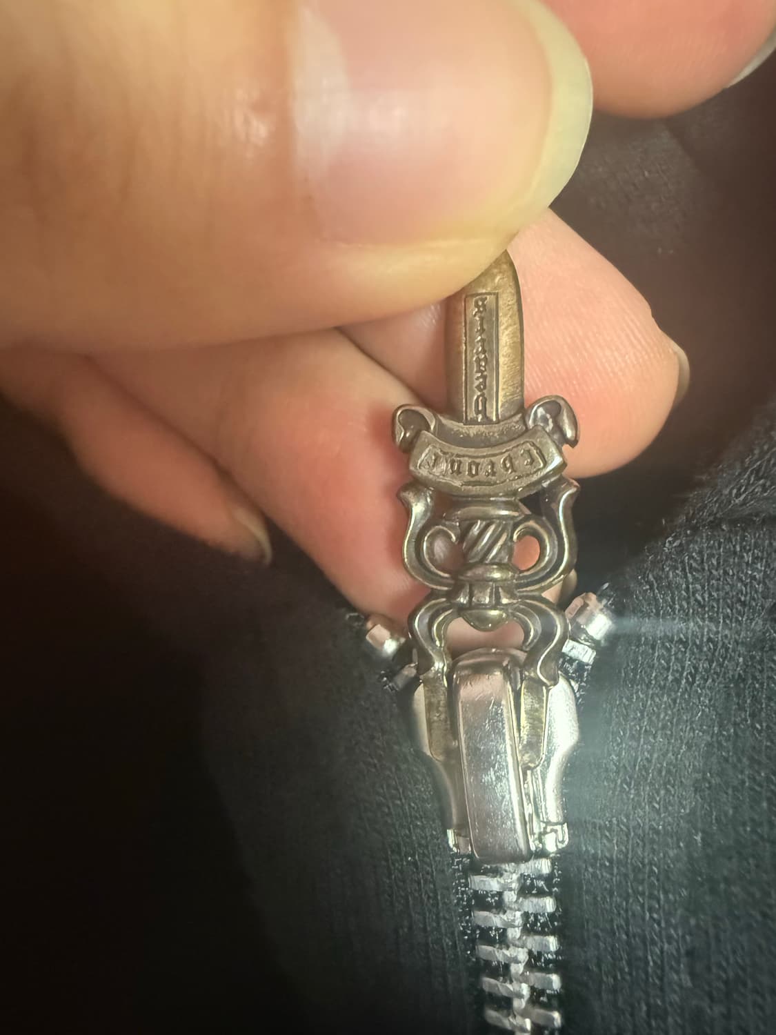 크롬하츠 세인트바스섬 한정 후드집업 XL 민트급팝니다 상품이미지8