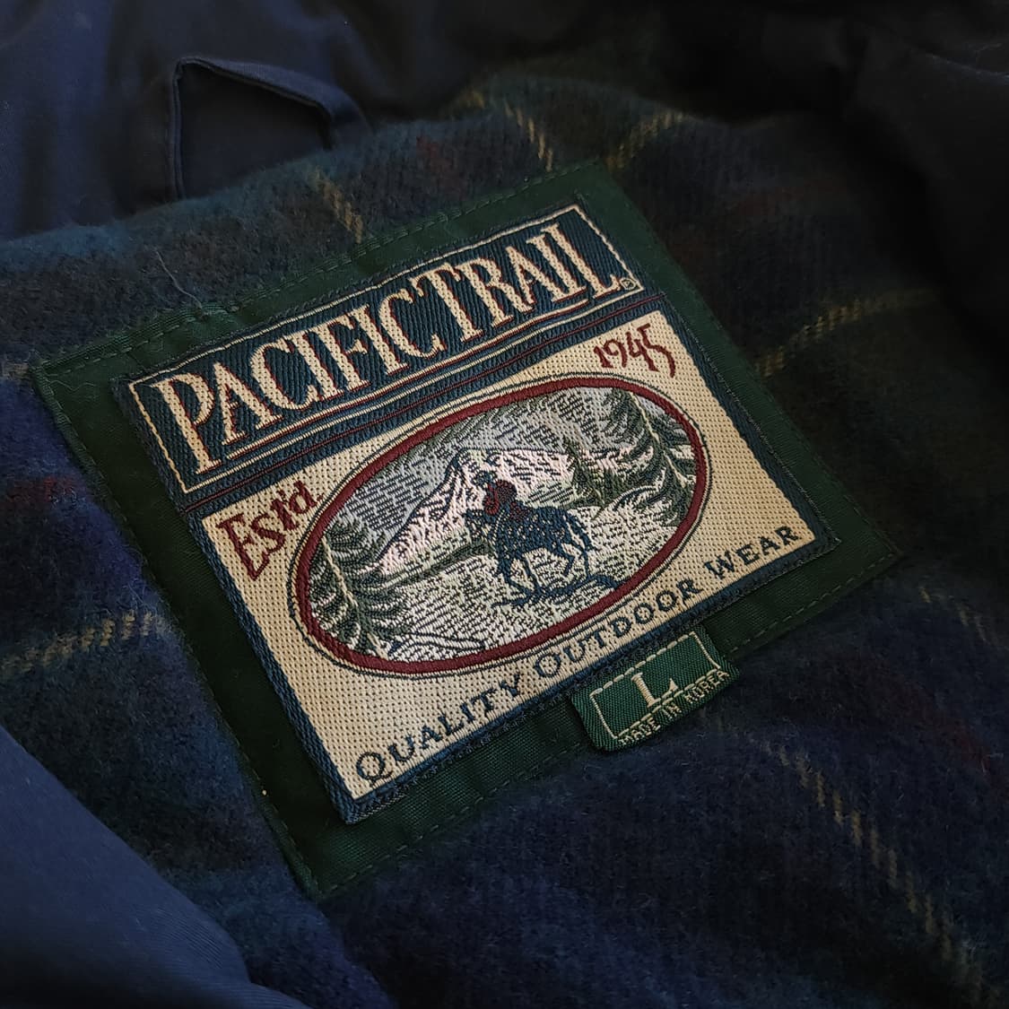 90s 마운틴 파카 헌팅자켓 컨트리 필드 야상 L 상품이미지9