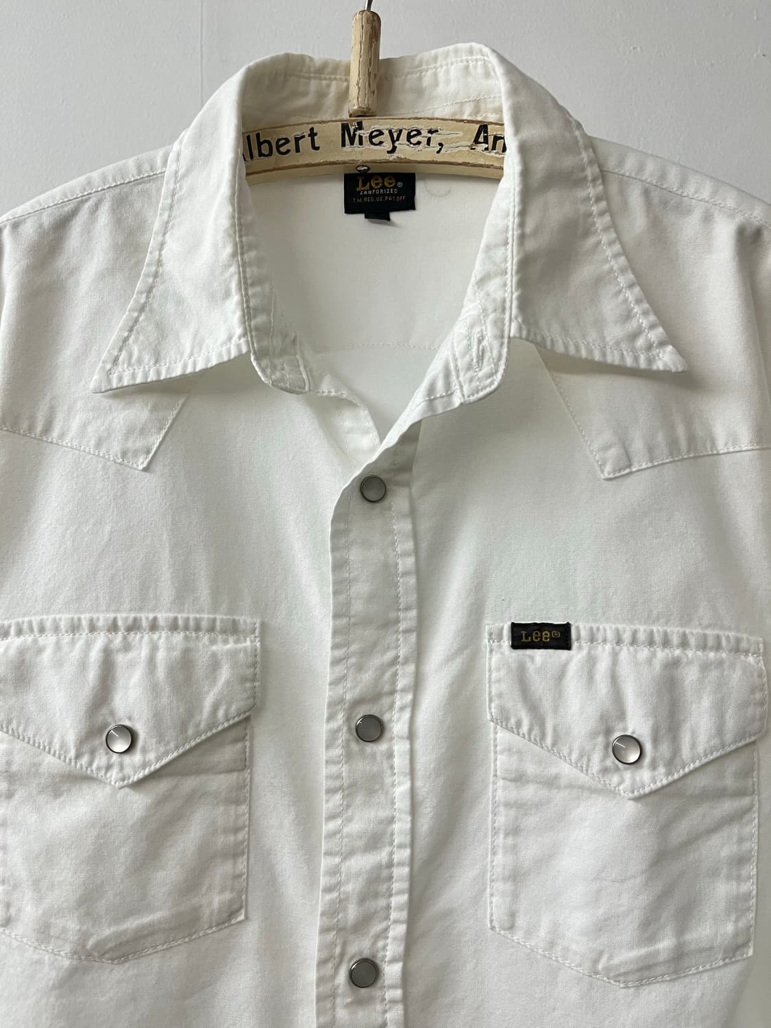 Lee 웨스턴 셔츠 화이트 상품이미지6
