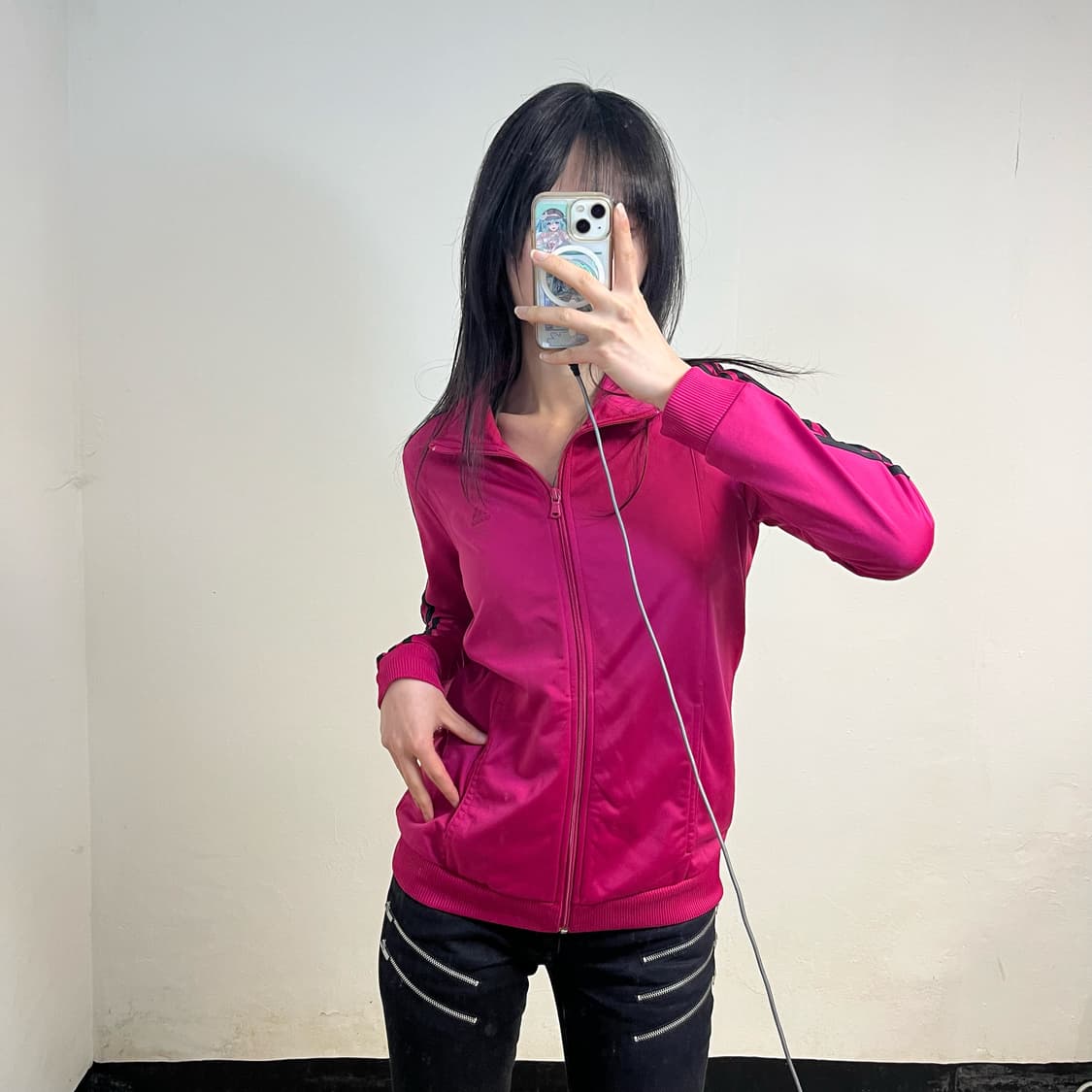 Adidas hot pink jersey  상품이미지3