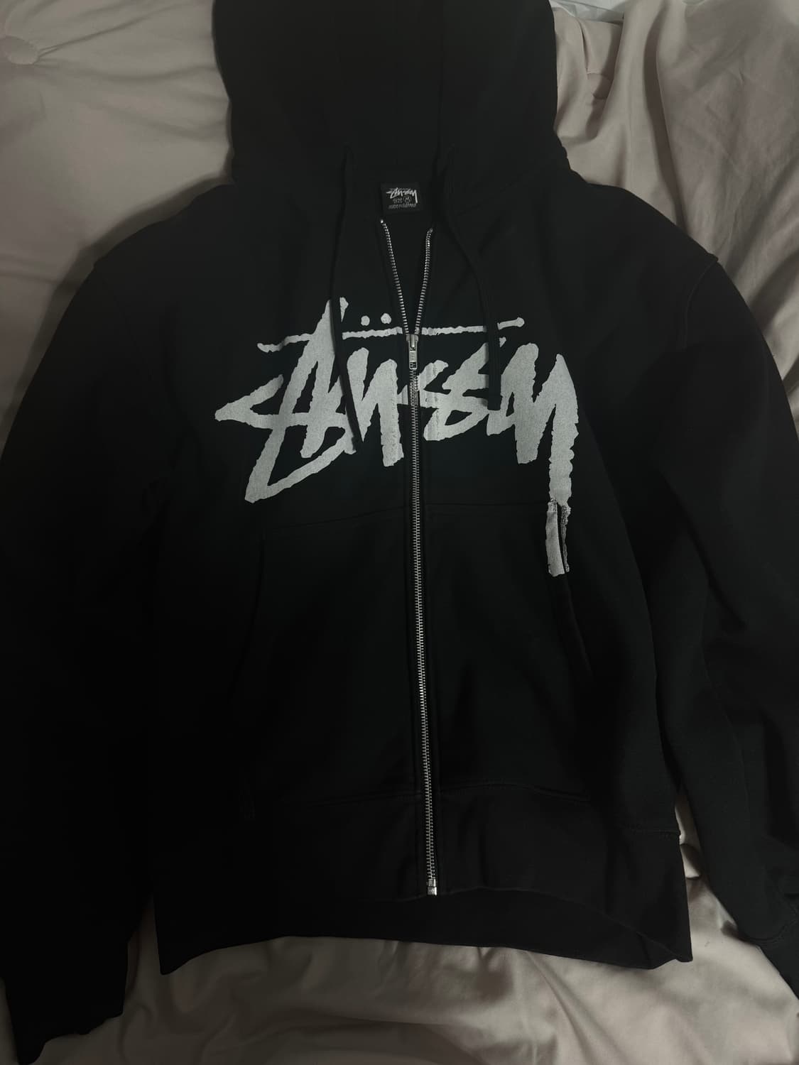 스투시 스탁 후드집업 M 상품이미지3