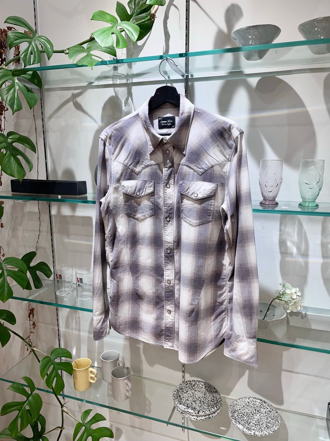 07aw 넘버나인 western shirt 상품이미지4