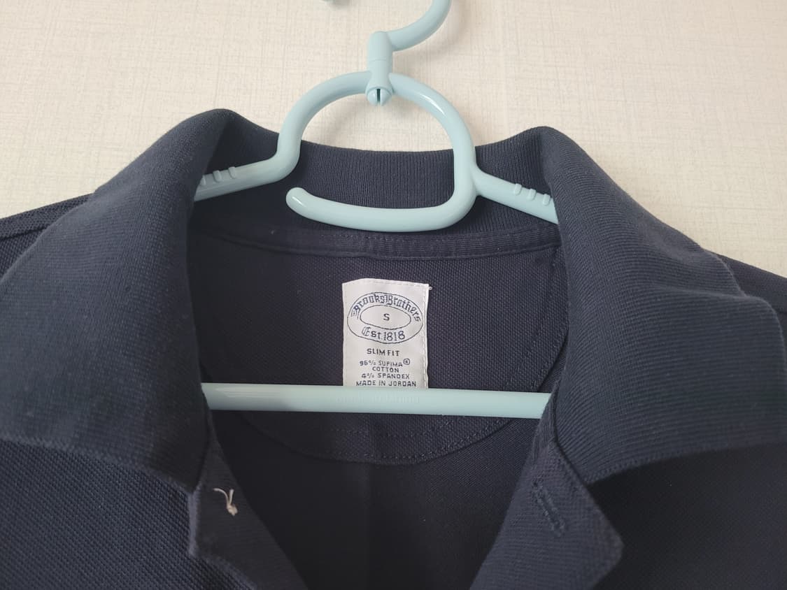 브룩스브라더스 수피마 반팔 피케 카라티 S(95) 상품이미지4