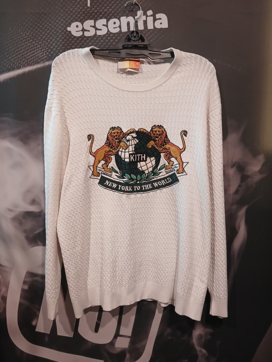 키스 뉴욕 투 더 월드 케이블 스웨터 상품이미지1