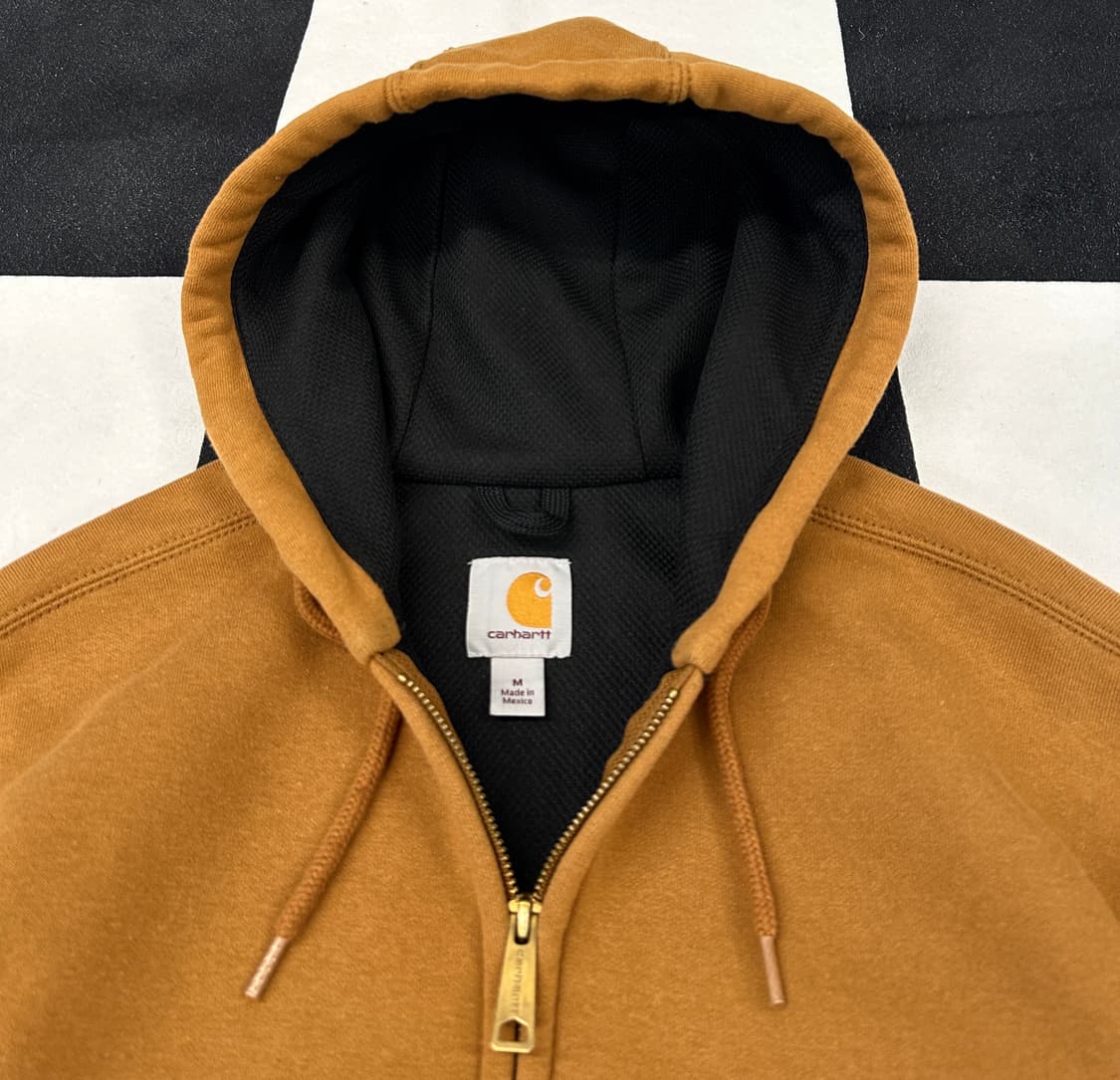 칼하트 레인디펜더 샌드컬러 후드 풀집업 M 상품이미지3