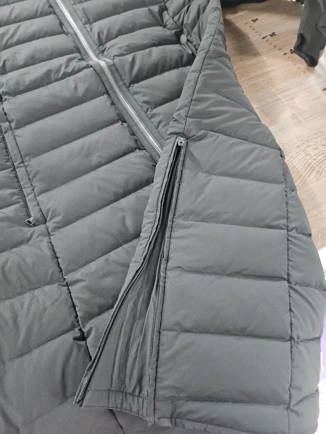 블랙야크 구스  다운경량롱패딩  100 상품이미지4