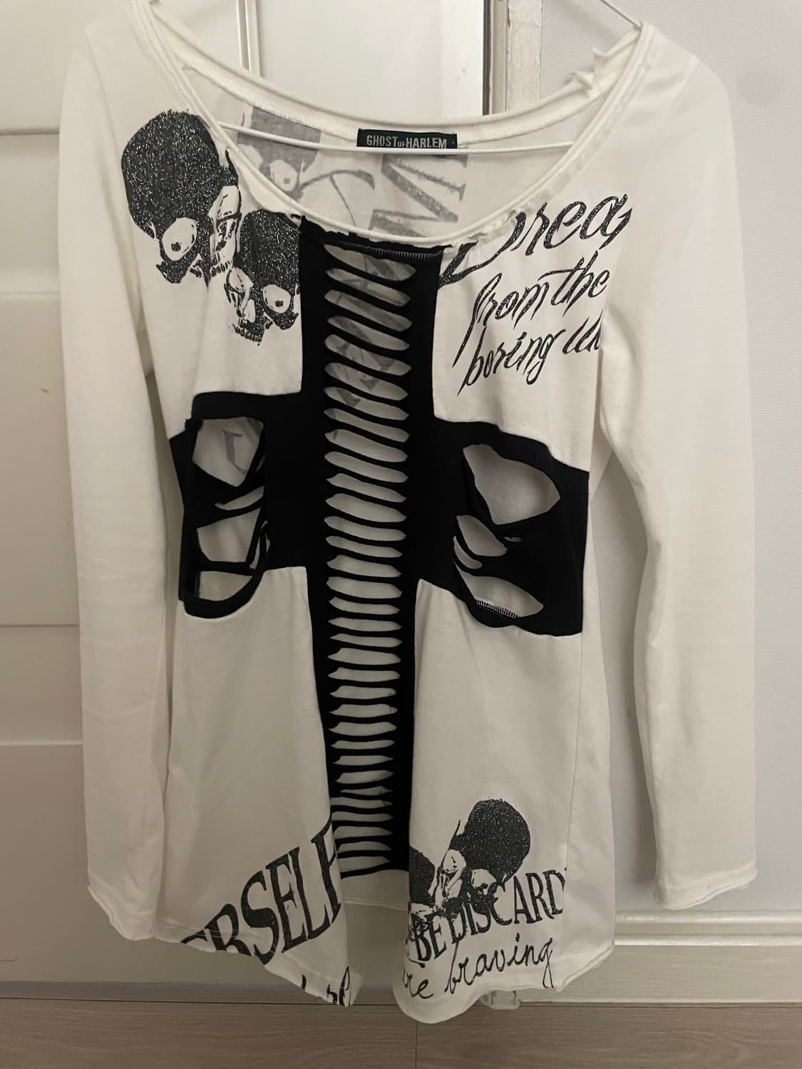 ghost of larlem punk T-shirt 상품이미지2