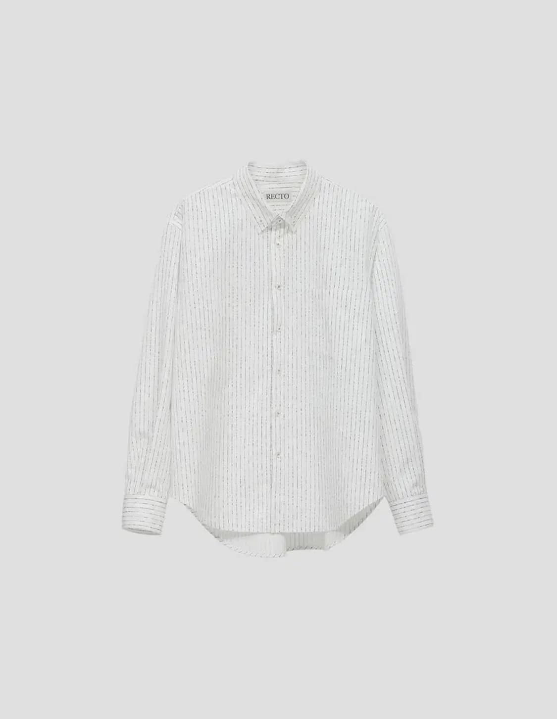 [S] 렉토 24S/S 네프 스트라이프 타페타 오버사이즈 셔츠 상품이미지2